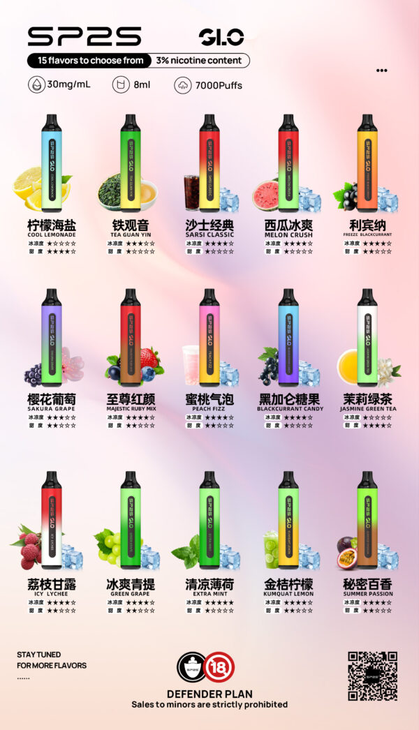 SP2思博瑞拋棄式🪄7000口🔋獨家新品登場!!